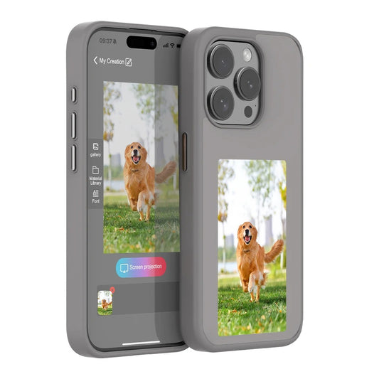 NFC Akıllı E-Mürekkep Ekranlı iPhone Kılıfı
