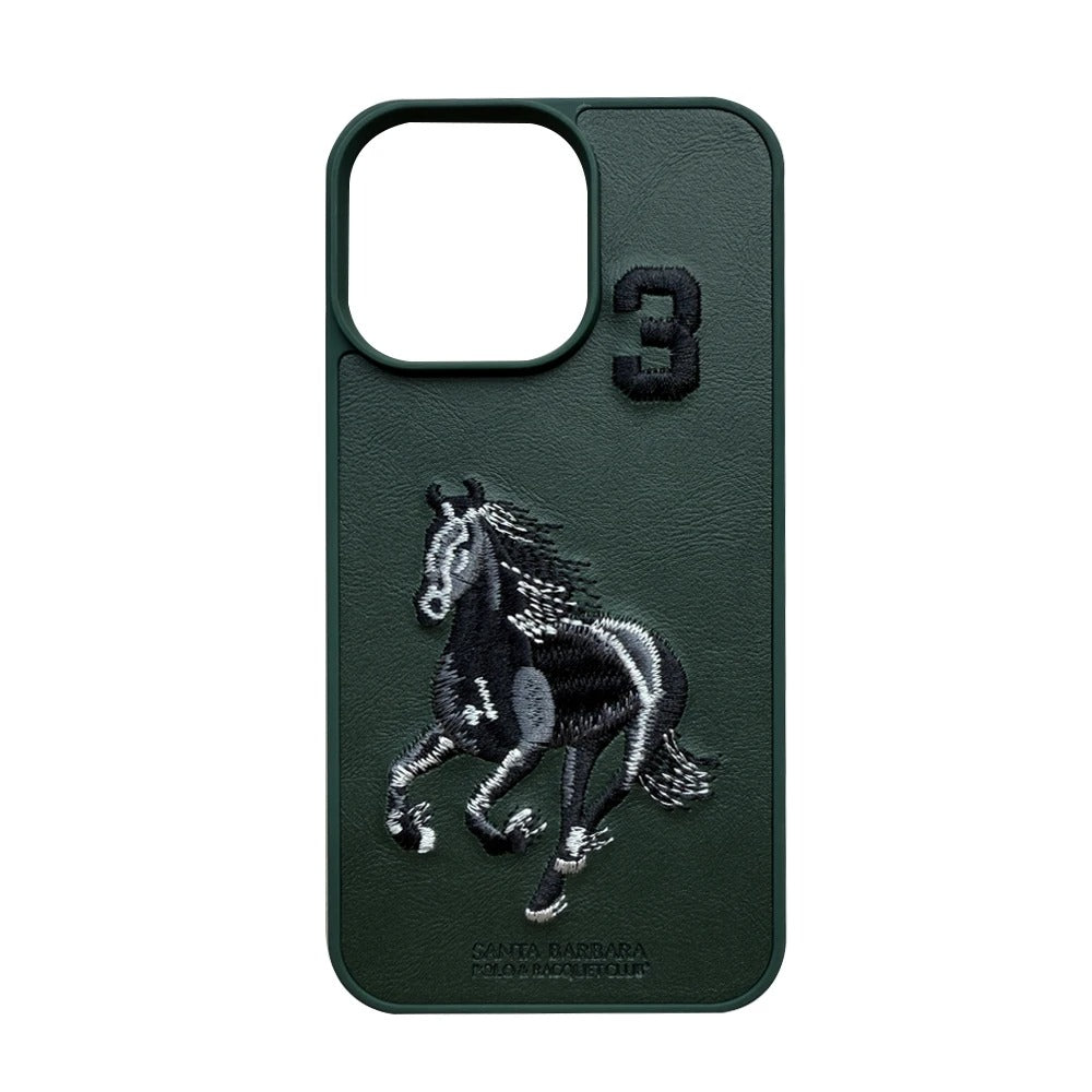 3D İşlemeli Desenli iPhone Kılıfı
