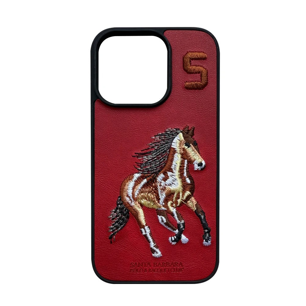 3D İşlemeli Desenli iPhone Kılıfı